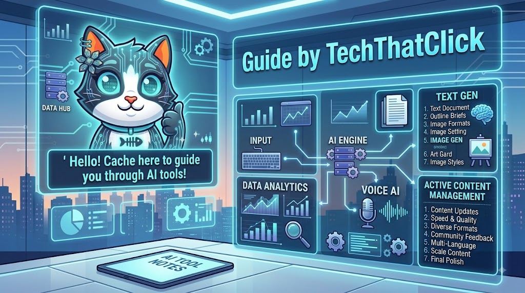 Cache guiding ai tools