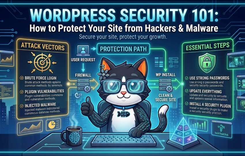 wordpress security 101 featured image