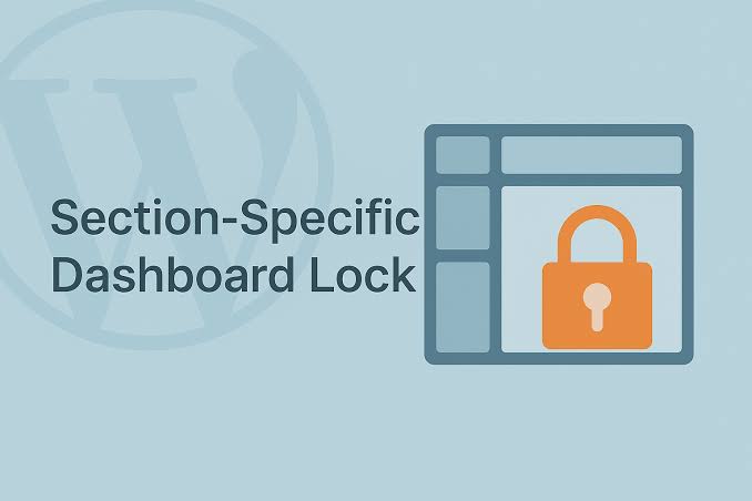 WordPress security 101 dashboard protection.